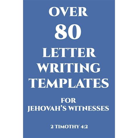 Jw Letter Writing Templates